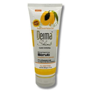 Derma Shine - Gently Exfoliating Apricot Whitening Scrub - 200g | Aamina Enterprises