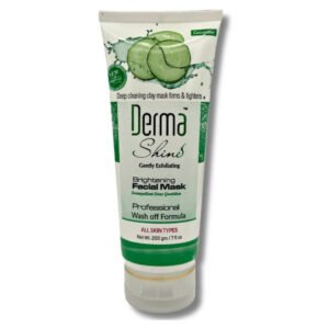 Derma Shine - Gently Exfoliating Cucumber Whitening Facial Mask - 200g | Aamina Enterprises