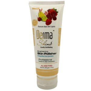 Derma Shine - Gently Exfoliating Mix Fruits Whitening Skin Polisher - 200g | Aamina Enterprises