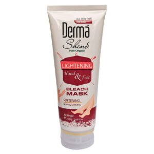 Derma Shine - Pure Organic Hand & Feet Lightening Bleach Mask - 200g | Aamina Enterprises