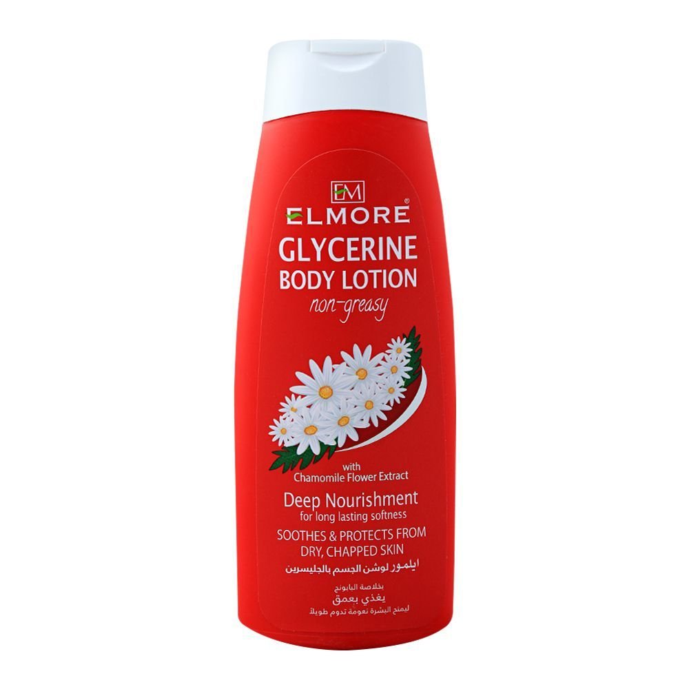 Elmore - Chamomile Glycerine Body Lotion Non Greasy - 250ml | Aamina Enterprises