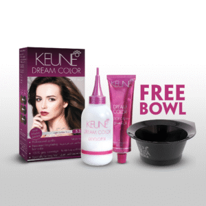 Keune Dream Color Light Golden Brown 5.3 - 60ml with free bowl | Aamina Enterprises