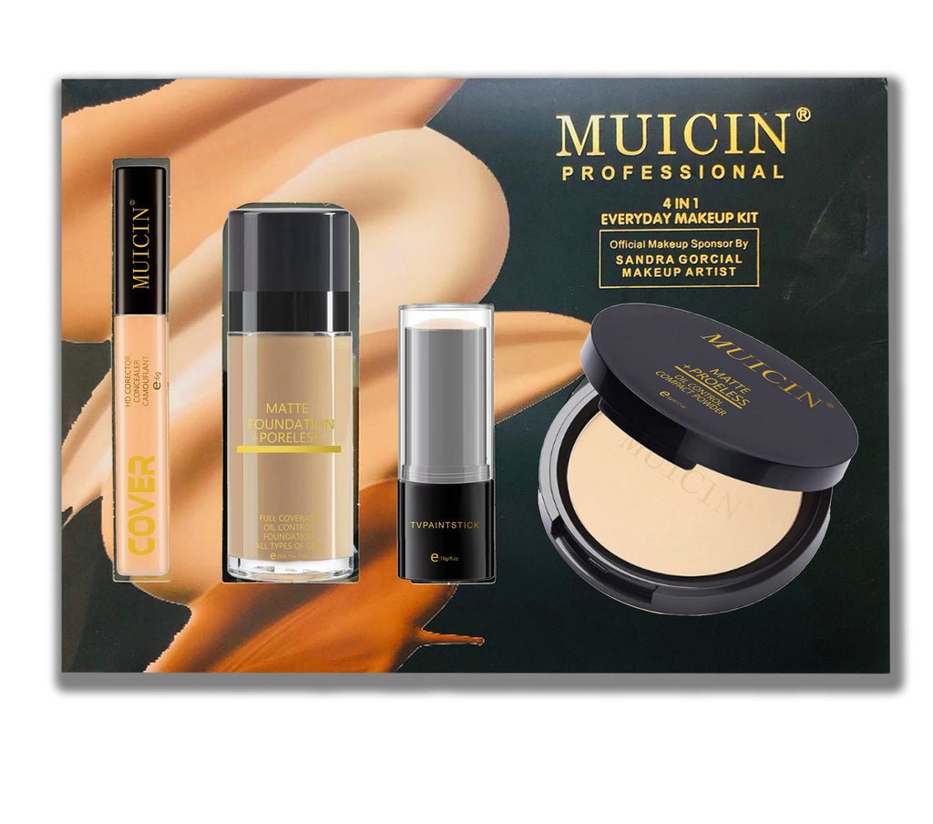 MUICIN - 4 in 1 Everyday Professional Makeup Kit | Aamina Enterprises
