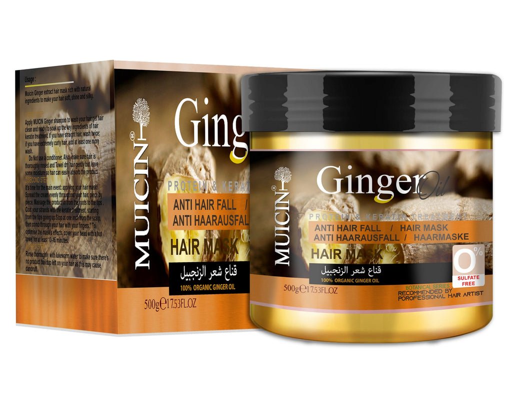 MUICIN - Ginger Hair Mask Anti Hair Fall - 500ml | Aamina Enterprises